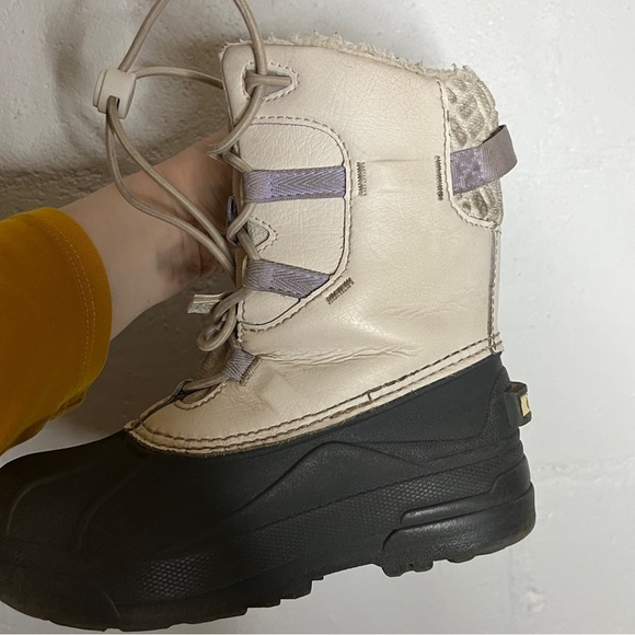 Columbia Bugaboot Celsius Snow Boot Size 12 White Black - Picture 5 of 8